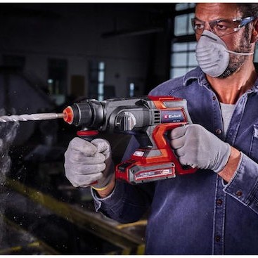 Einhell Κρουστικό Σκαπτικό Πιστολέτο Μπαταρίας 18V Solo με Υποδοχή SDS Plus