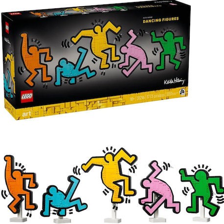 Lego Art Keith Haring Dancing Figures για 18+ Ετών 1773τμχ