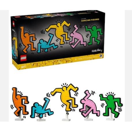 Lego Art Keith Haring Dancing Figures για 18+ Ετών 1773τμχ