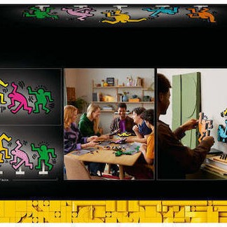 Lego Art Keith Haring Dancing Figures για 18+ Ετών 1773τμχ
