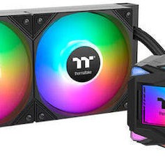 Thermaltake LA240 ARGB Υδρόψυξη Επεξεργαστή Διπλού Ανεμιστήρα 120mm για Socket AM4/AM5/1700/1200/115x