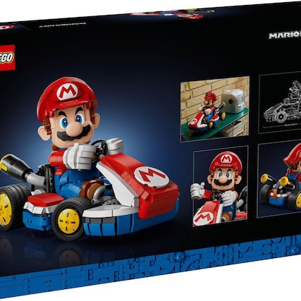Lego Super Mario Kart-Mario & Standard Kart για 18+ Ετών 1.972τμχ