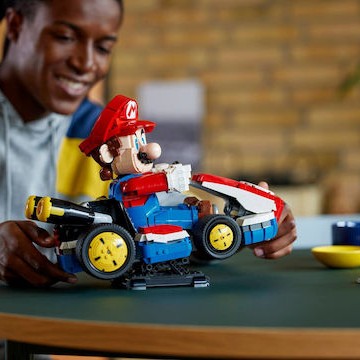 Lego Super Mario Kart-Mario & Standard Kart για 18+ Ετών 1.972τμχ