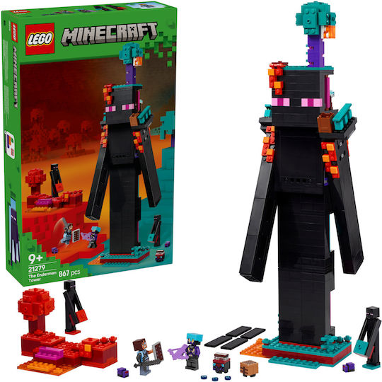 Lego Minecraft The Enderman Tower για 9+ Ετών 867τμχ