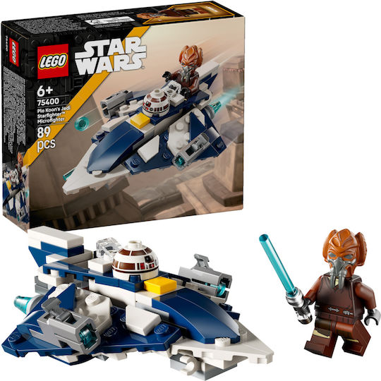 Lego Star Wars Plo Koon's Jedi Starfighter Microfighter για 6+ Ετών 89τμχ