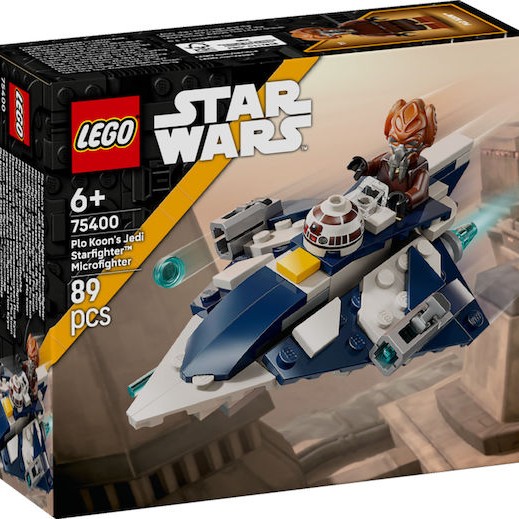 Lego Star Wars Plo Koon's Jedi Starfighter Microfighter για 6+ Ετών 89τμχ