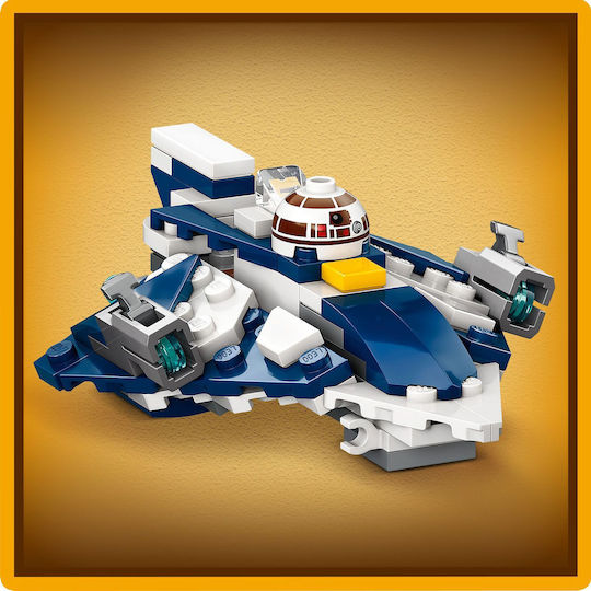 Lego Star Wars Plo Koon's Jedi Starfighter Microfighter για 6+ Ετών 89τμχ