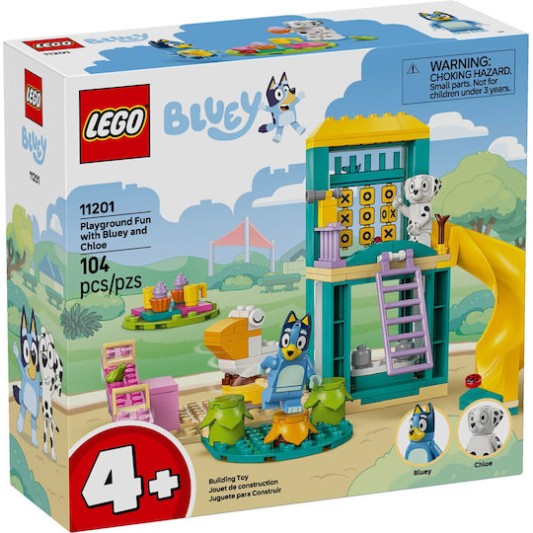 Lego Τουβλάκια Playground Fun With Bluey And Chloe για 4+ Ετών 104τμχ