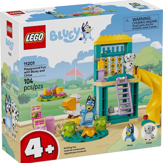 Lego Τουβλάκια Playground Fun With Bluey And Chloe για 4+ Ετών 104τμχ