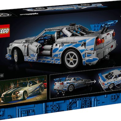 Lego Technic 2 Fast 2 Furious Nissan Skyline GT-R (R34) Car για 18+ Ετών 1.410τμχ