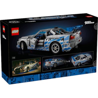 Lego Technic 2 Fast 2 Furious Nissan Skyline GT-R (R34) Car για 18+ Ετών 1.410τμχ