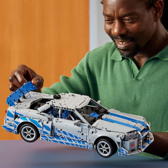 Lego Technic 2 Fast 2 Furious Nissan Skyline GT-R (R34) Car για 18+ Ετών 1.410τμχ