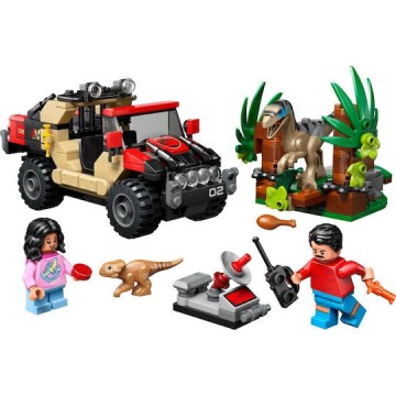 Lego Jurassic World Raptor Off-Road Escape για 6+ Ετών 285τμχ