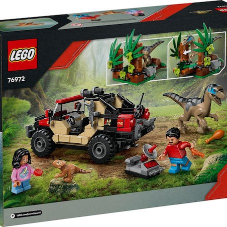 Lego Jurassic World Raptor Off-Road Escape για 6+ Ετών 285τμχ