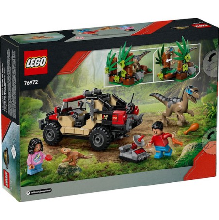 Lego Jurassic World Raptor Off-Road Escape για 6+ Ετών 285τμχ