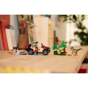 Lego Jurassic World Raptor Off-Road Escape για 6+ Ετών 285τμχ