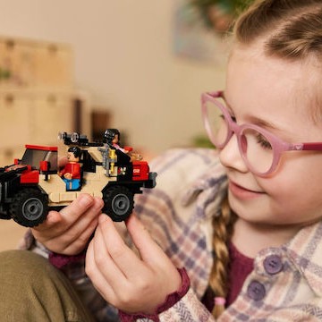 Lego Jurassic World Raptor Off-Road Escape για 6+ Ετών 285τμχ