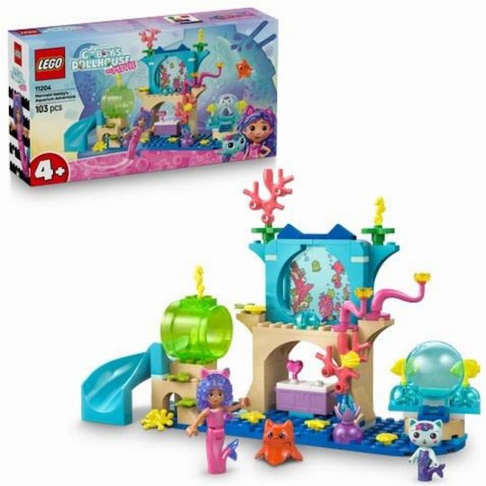 Lego Gabby's Dollhouse Mermaid Gabby's Aquarium Adventure για 4+ Ετών 263τμχ