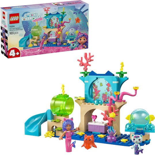 Lego Gabby's Dollhouse Mermaid Gabby's Aquarium Adventure για 4+ Ετών 263τμχ