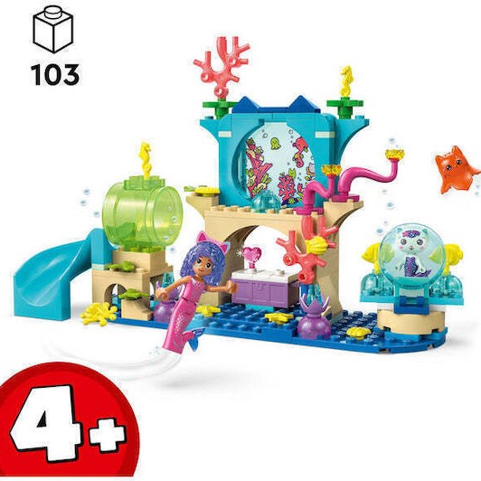 Lego Gabby's Dollhouse Mermaid Gabby's Aquarium Adventure για 4+ Ετών 263τμχ