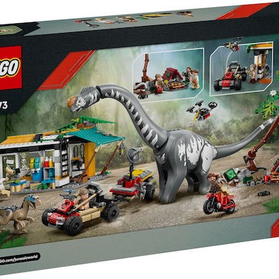 Lego Jurassic World Raptor & Titanosaurus Tracking Mission για 7+ Ετών 582τμχ