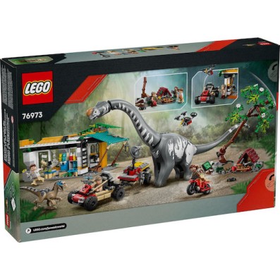 Lego Jurassic World Raptor & Titanosaurus Tracking Mission για 7+ Ετών 582τμχ