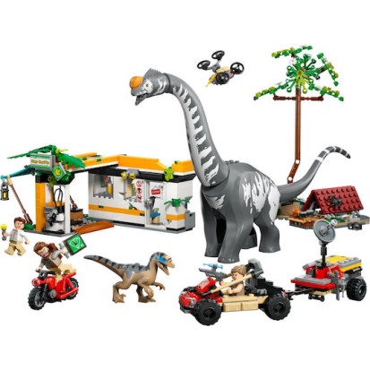 Lego Jurassic World Raptor & Titanosaurus Tracking Mission για 7+ Ετών 582τμχ