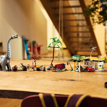 Lego Jurassic World Raptor & Titanosaurus Tracking Mission για 7+ Ετών 582τμχ