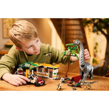 Lego Jurassic World Raptor & Titanosaurus Tracking Mission για 7+ Ετών 582τμχ