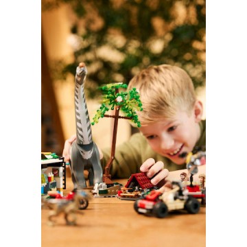 Lego Jurassic World Raptor & Titanosaurus Tracking Mission για 7+ Ετών 582τμχ