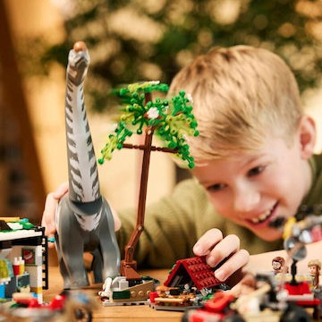 Lego Jurassic World Raptor & Titanosaurus Tracking Mission για 7+ Ετών 582τμχ