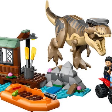 Lego Jurassic World T.Rex River Escape για 5+ Ετών 199τμχ
