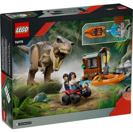 Lego Jurassic World T.Rex River Escape για 5+ Ετών 199τμχ