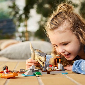 Lego Jurassic World T.Rex River Escape για 5+ Ετών 199τμχ