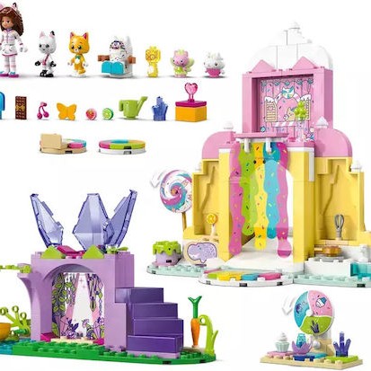 Lego Gabby's Dollhouse Sweet Treat Mountain & Kitty Garden για 4+ Ετών 263τμχ