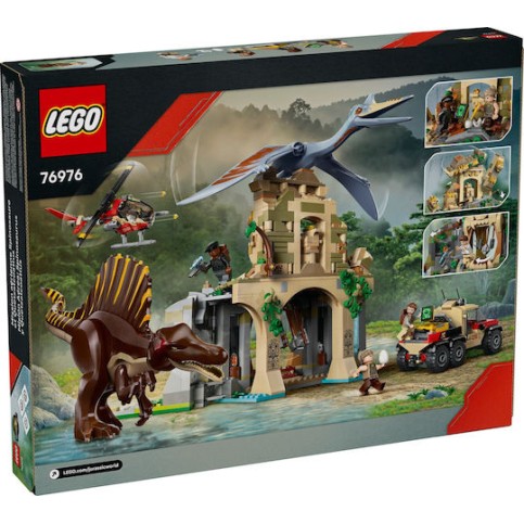 Lego Jurassic World Spinosaurus & Quetzalcoatlus Air Mission για 8+ Ετών 984τμχ