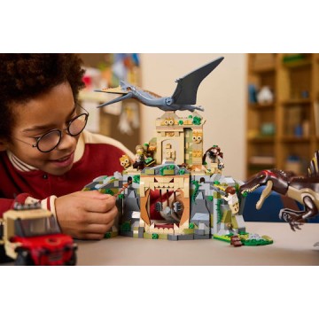 Lego Jurassic World Spinosaurus & Quetzalcoatlus Air Mission για 8+ Ετών 984τμχ