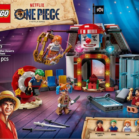Lego Τουβλάκια One Piece - Buggy the Clown's Circus Tent για 8+ Ετών 573τμχ
