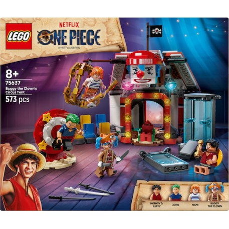 Lego Τουβλάκια One Piece - Buggy the Clown's Circus Tent για 8+ Ετών 573τμχ