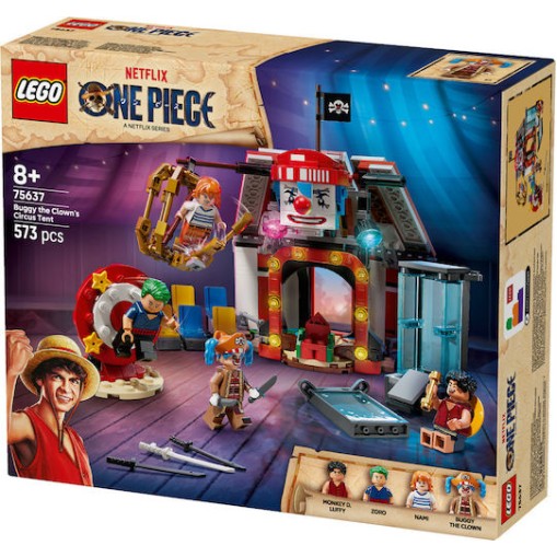Lego Τουβλάκια One Piece - Buggy the Clown's Circus Tent για 8+ Ετών 573τμχ