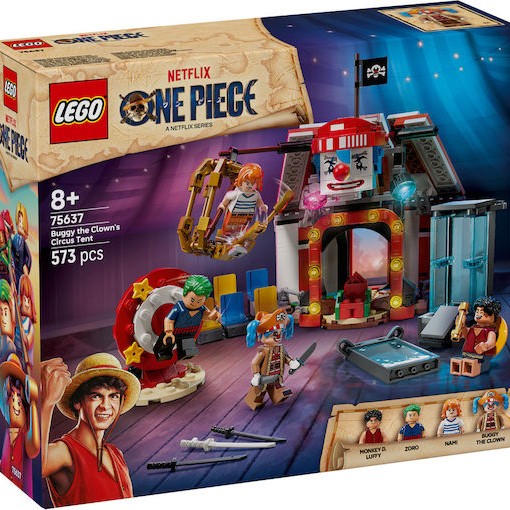 Lego Τουβλάκια One Piece - Buggy the Clown's Circus Tent για 8+ Ετών 573τμχ