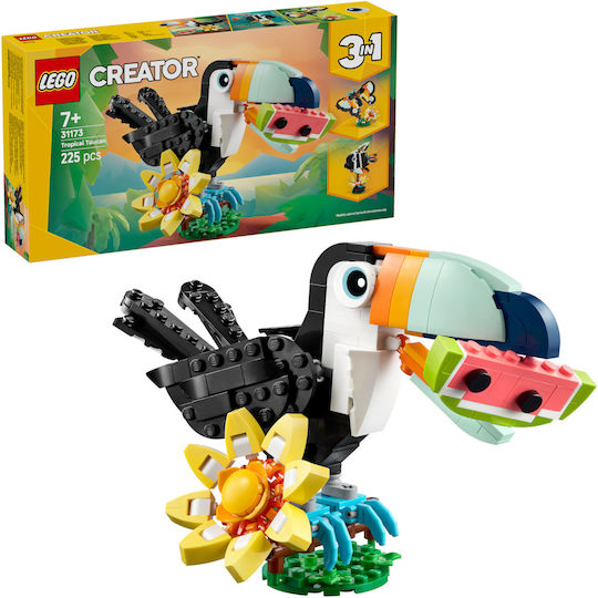 Lego Creator Wild Animals: Tropical Toucan για 7+ Ετών 225τμχ