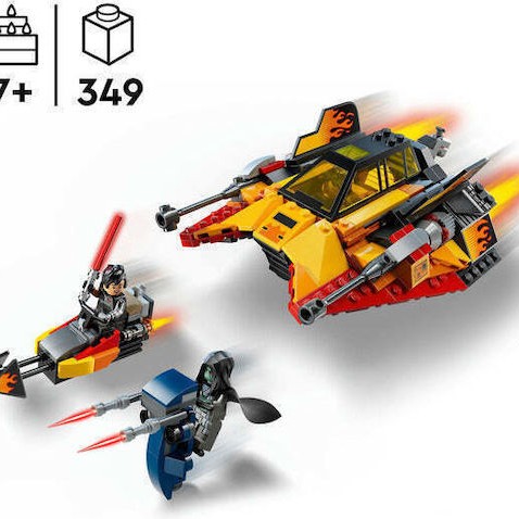 Lego Star Wars The Force Burner Snowspeeder για 7+ Ετών 349τμχ