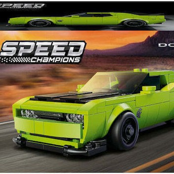 Lego Speed Champions Dodge Challenger SRT για 9+ Ετών 390τμχ