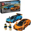 Lego Speed Champions Lamborghini Revuelto & Huracan για 10+ Ετών 607τμχ