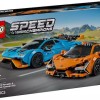Lego Speed Champions Lamborghini Revuelto & Huracan για 10+ Ετών 607τμχ