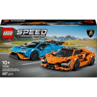Lego Speed Champions Lamborghini Revuelto & Huracan για 10+ Ετών 607τμχ
