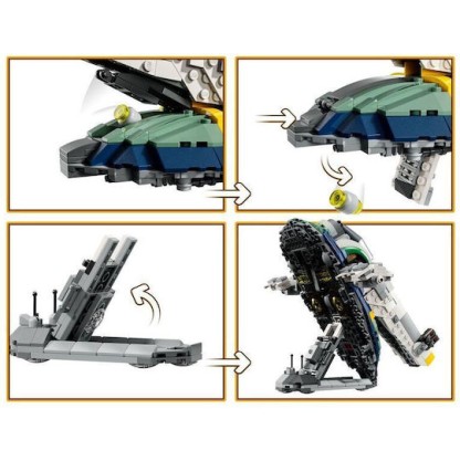 Lego Star Wars Jango Fett's Starship για 9+ Ετών 707τμχ
