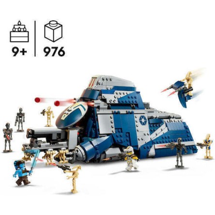 Lego Star Wars Battle of Felucia Separatist MTT για 9+ Ετών 976τμχ