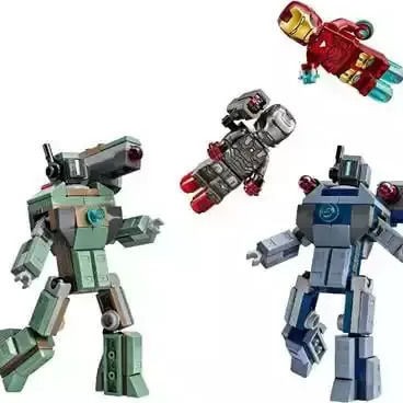 Lego Super Heroes Iron Man & War Machine για 7+ Ετών 204τμχ